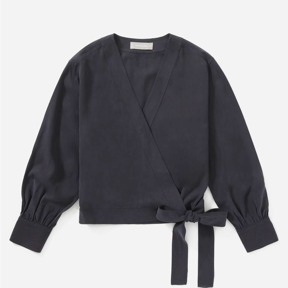 Everlane Wrap Shirt - Picture 2 of 7
